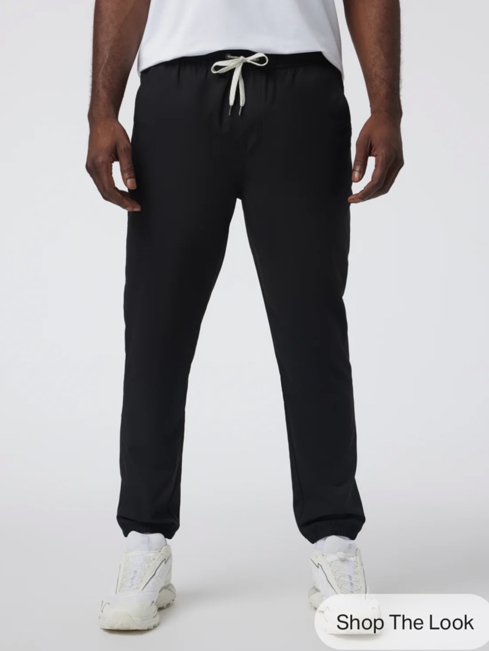 Vuori Kore Jogger Lined Pants Men's M Charcoal Grey Recycled Performance V456